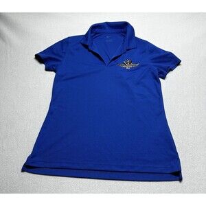 Indy 500 Nike Golf Womens Small Blue Polo Indianapolis Motor Speedway - Snags